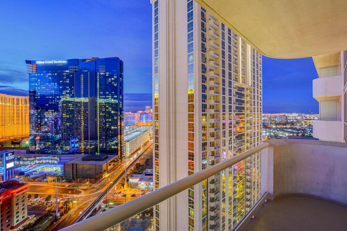 Lucky Gem Penthouse & Luxury Suites At Signature Resort, Balcony Strip View 2605 Las Vegas Ngoại thất bức ảnh