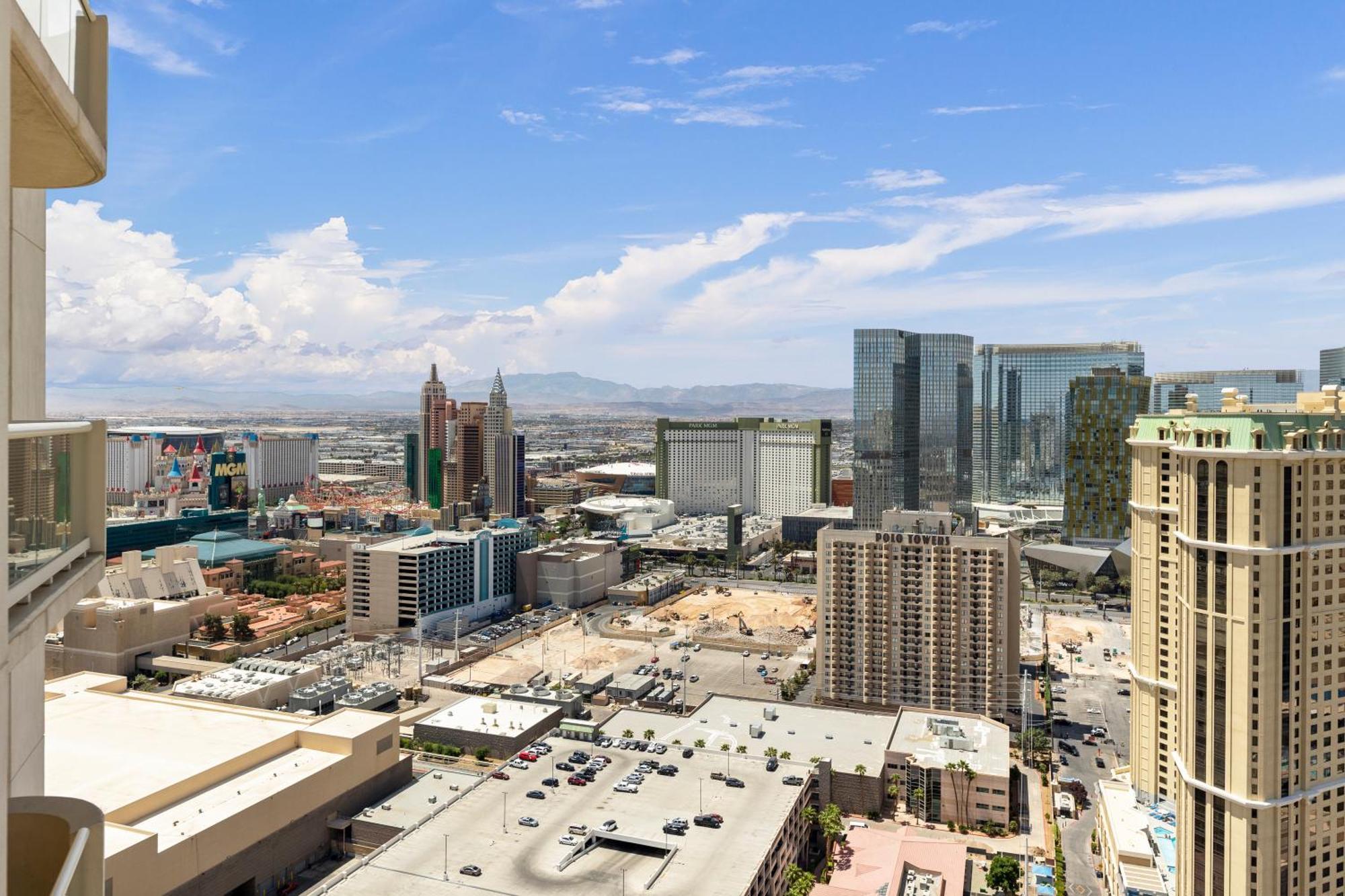 Lucky Gem Penthouse & Luxury Suites At Signature Resort, Balcony Strip View 2605 Las Vegas Ngoại thất bức ảnh