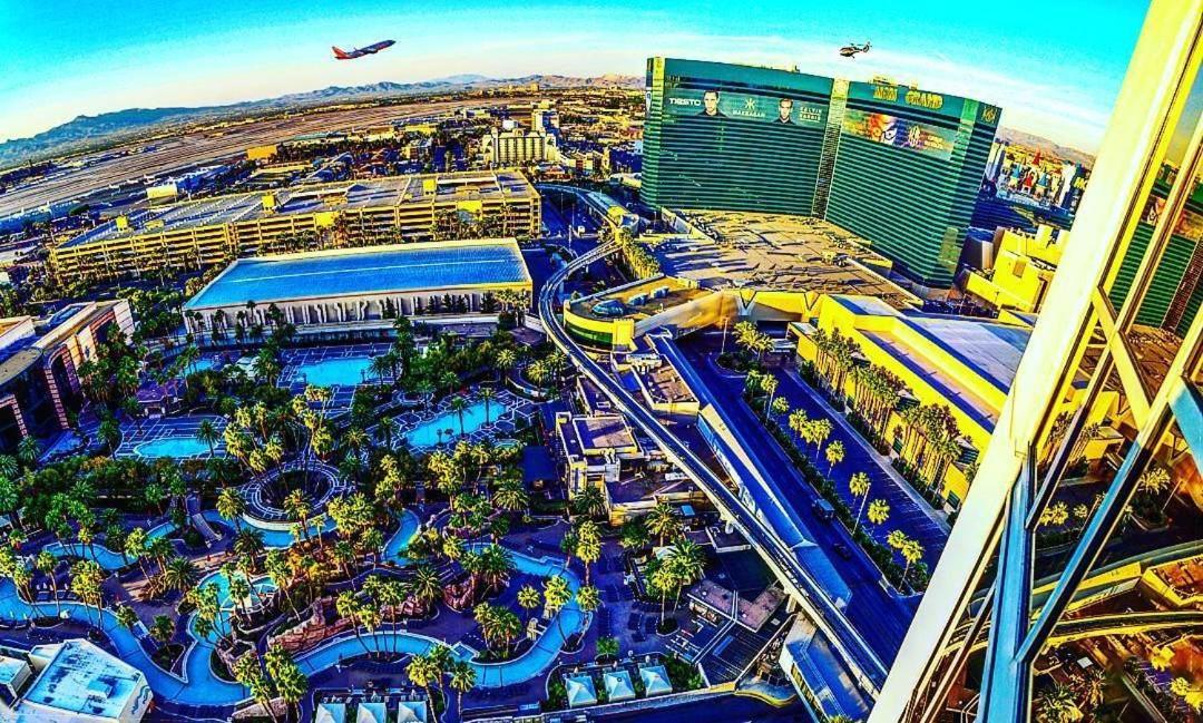 Lucky Gem Penthouse & Luxury Suites At Signature Resort, Balcony Strip View 2605 Las Vegas Ngoại thất bức ảnh
