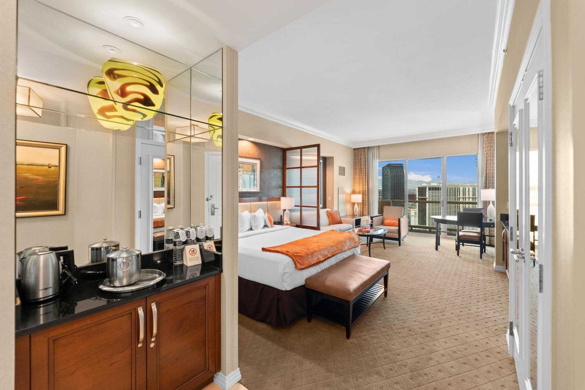 Lucky Gem Penthouse & Luxury Suites At Signature Resort, Balcony Strip View 2605 Las Vegas Ngoại thất bức ảnh