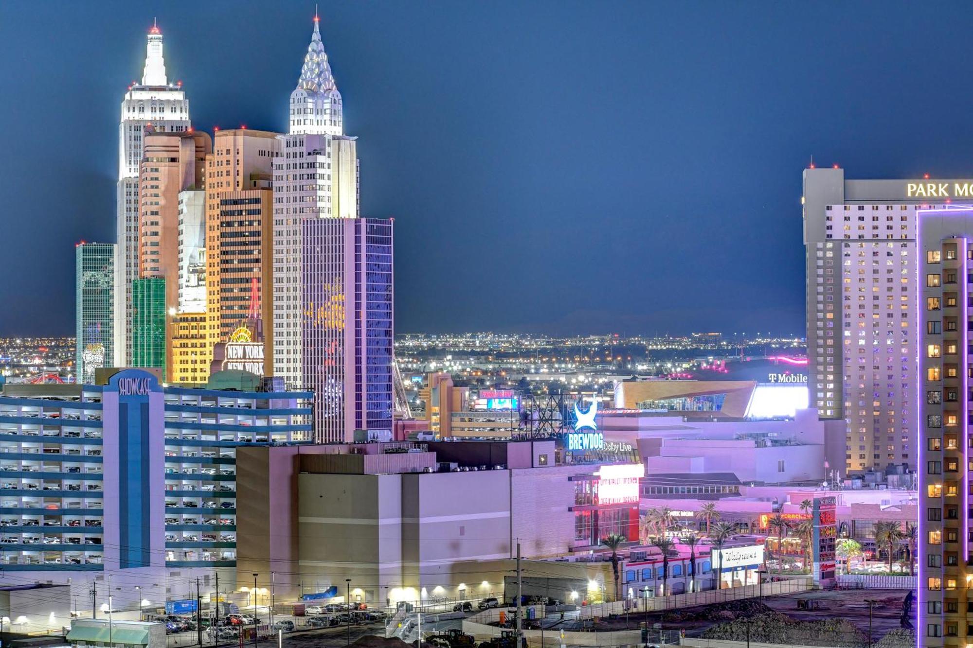 Lucky Gem Penthouse & Luxury Suites At Signature Resort, Balcony Strip View 2605 Las Vegas Ngoại thất bức ảnh