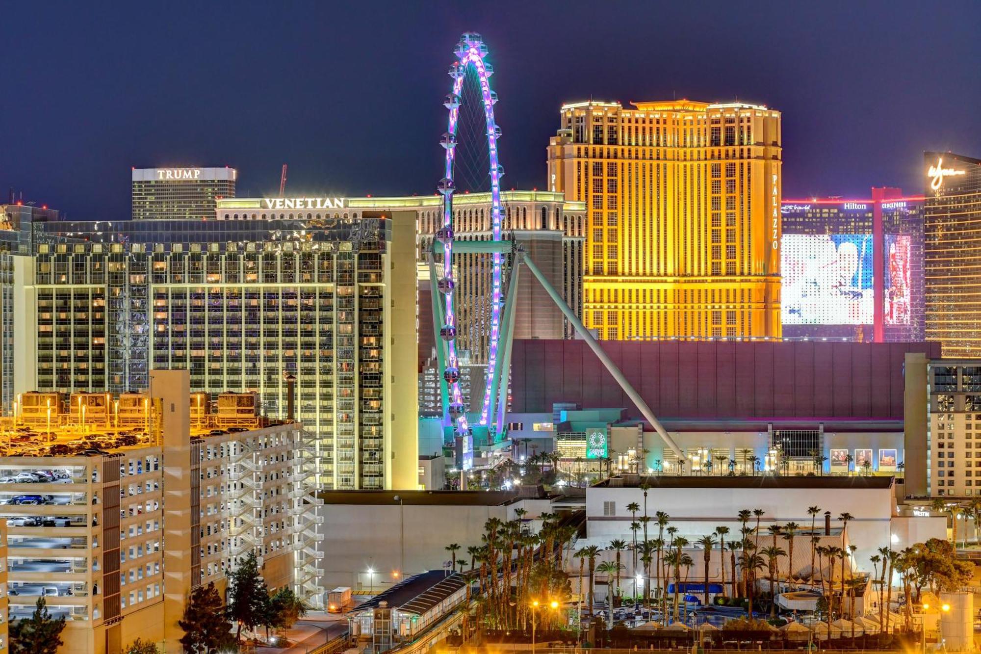 Lucky Gem Penthouse & Luxury Suites At Signature Resort, Balcony Strip View 2605 Las Vegas Ngoại thất bức ảnh